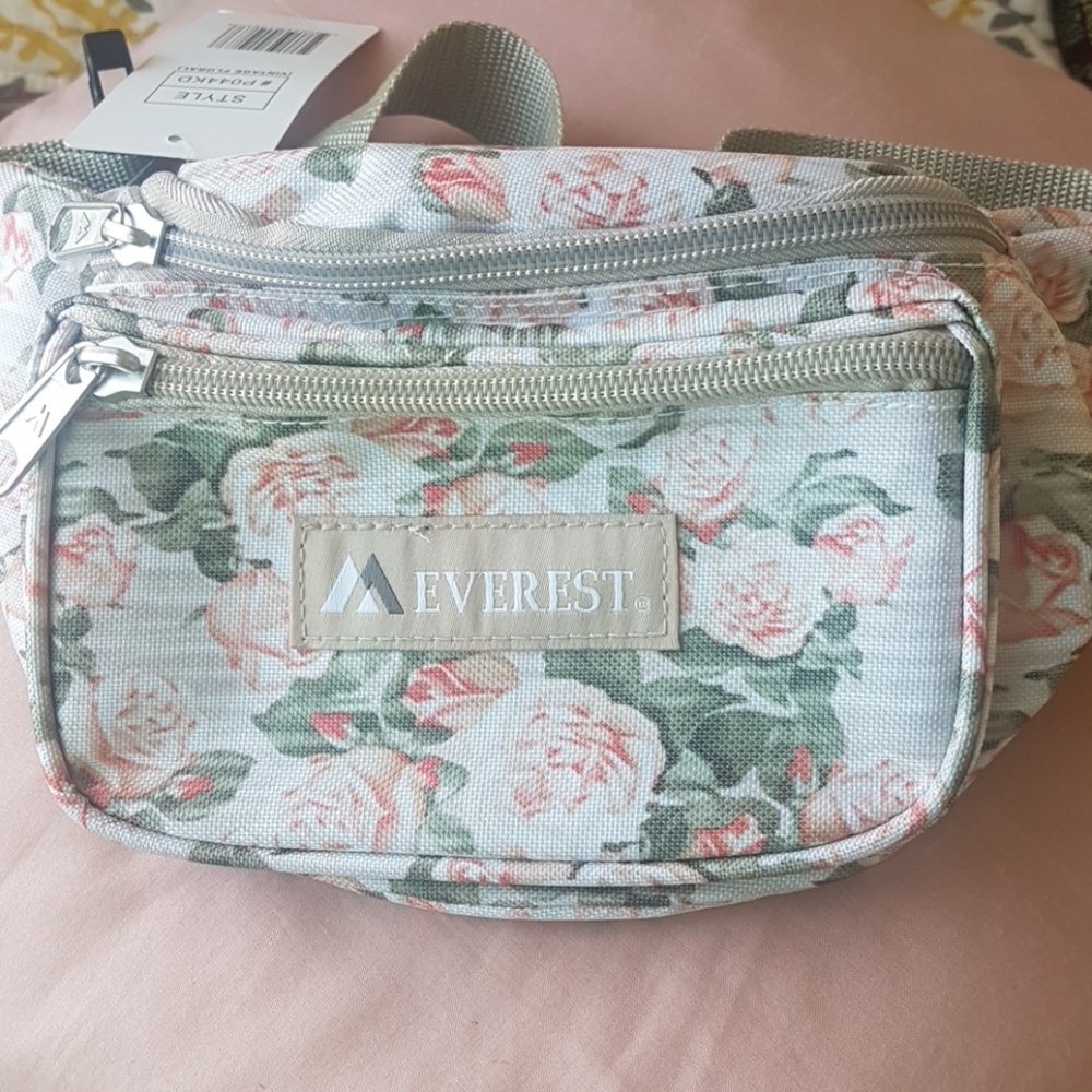 Floral fanny pack
